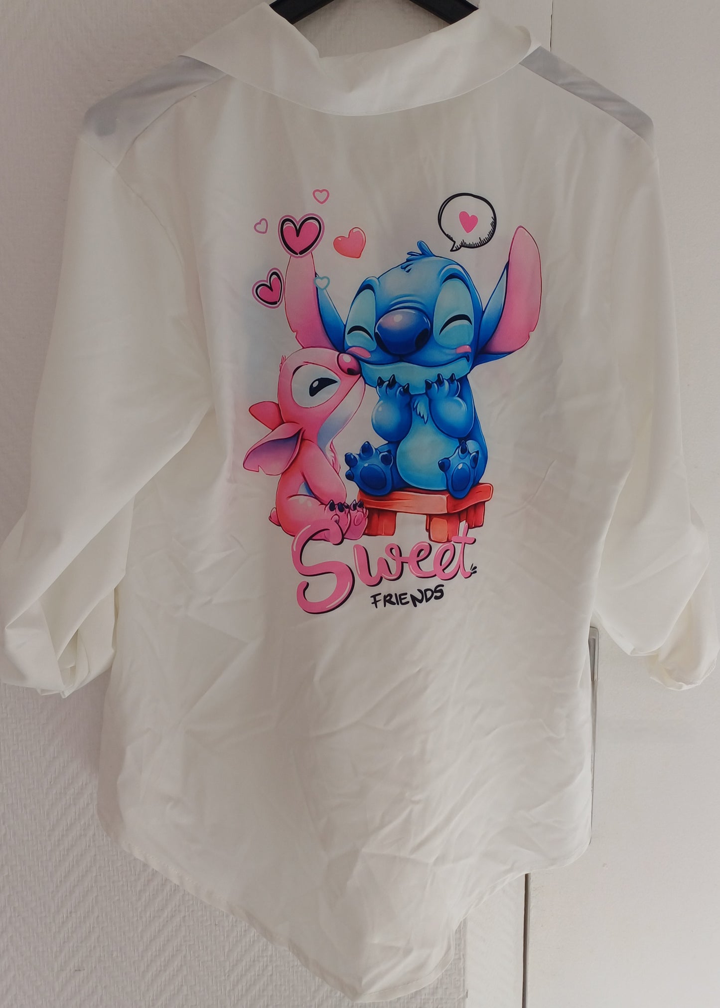 Chemise Angel et Stitch