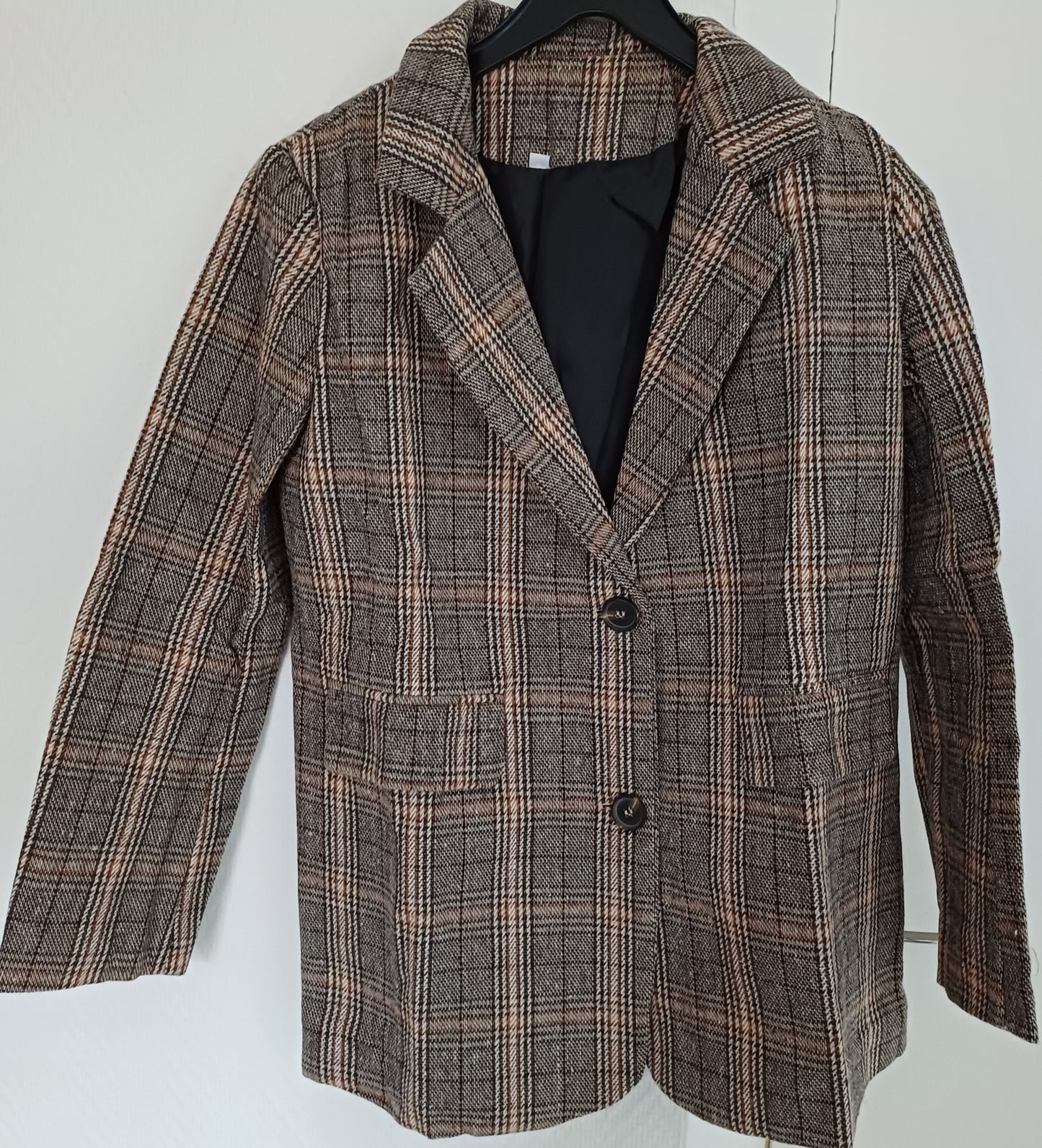 Blazer à carreaux