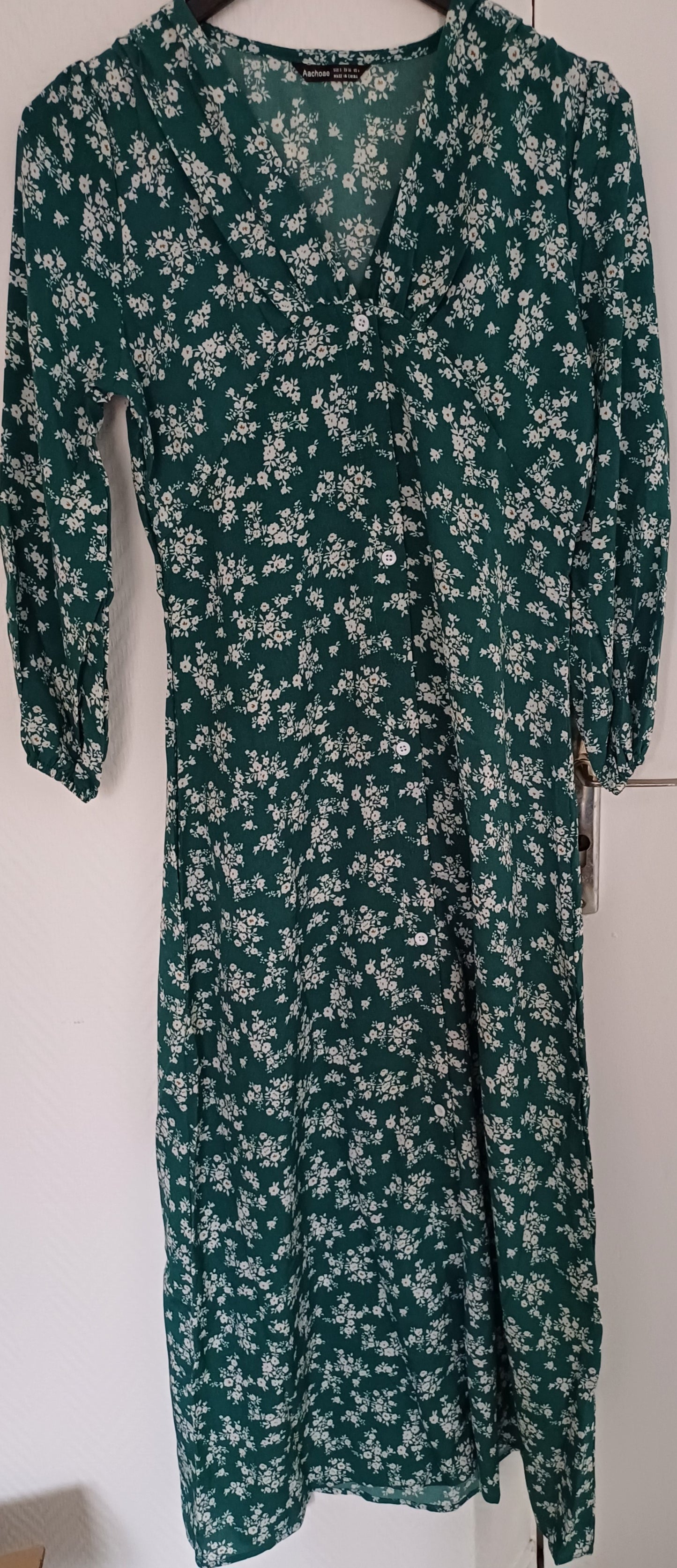 Robe longue à fleur
